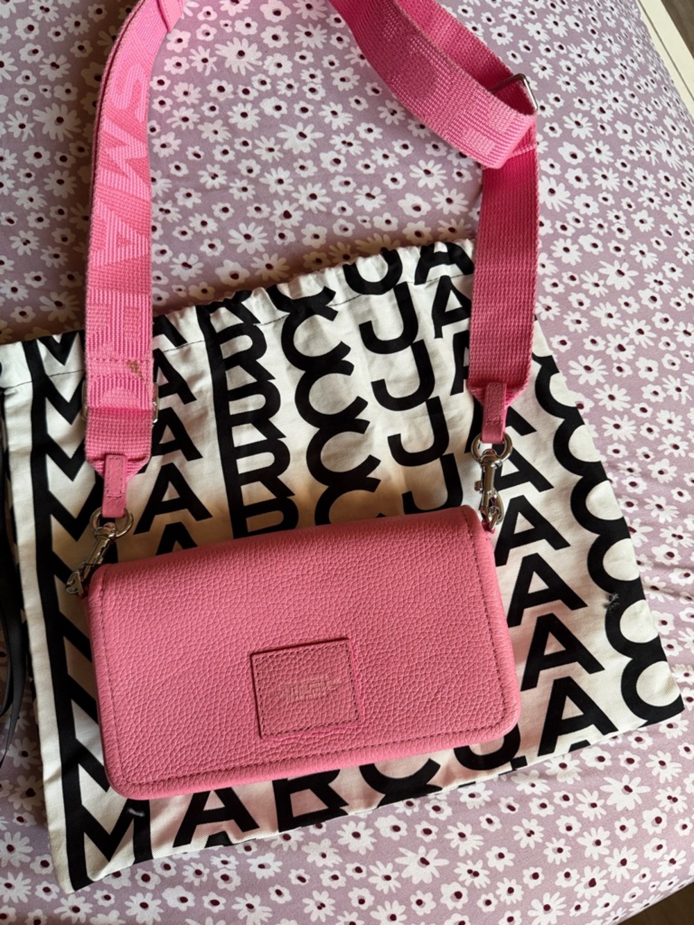 Marc Jacobs Pink The Mini Bag Crossbody - Picture 2 of 3